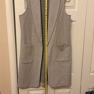 Joie Light Gray Sleeveless Vest